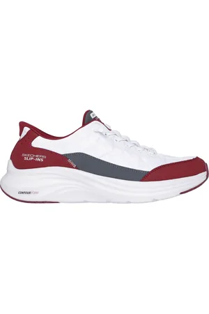 Skechers Slip-ins: Contour Foam - Cozy Fit en /Borgoña, talla 39, Vegan