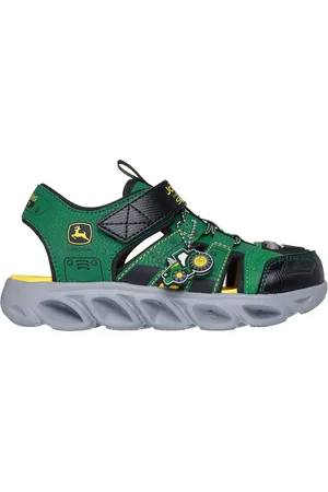 Skechers Niño John Deere: Hypno-Splash en /Negro, talla 27.5