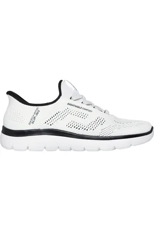 Skechers Slip-ins: Summits - Perfo en /Negro, talla 39, Vegan