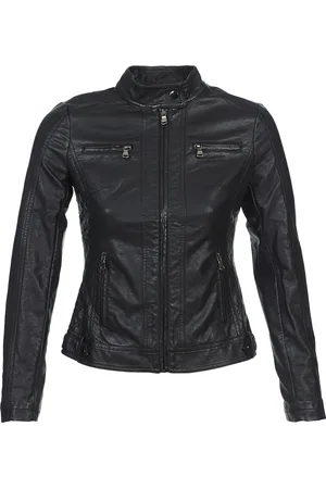 Moony Mood Cazadora de cuero PUIR para mujer