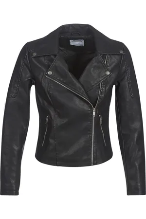 Noisy May Cazadora de cuero NMREBEL para mujer