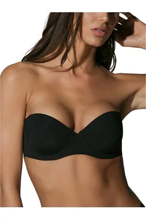 Luna Tirantes extraíbles Sentido Secreto preformado sujetador de bandeau para mujer