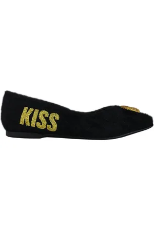 THE WHITE BRAND Deportivas Moda Bailarina lips black para mujer