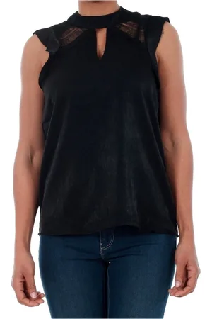 VERO MODA Camiseta tirantes 10196964 VMDORIS SL TOP O17 BLACK para mujer