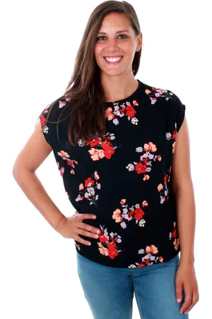 VERO MODA Camiseta tirantes 10211848 VMKAYA SK TIO WVN NIGHT SKY para mujer