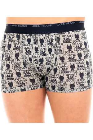 JOHN FRANK Boxer JFB108-DOG-GREY para hombre