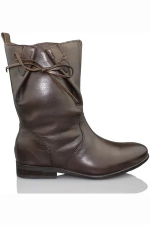 Oca loca Botas VINTAGE MARRON OSCURO para mujer