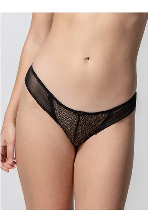 Luna Culote y bragas Calzoncillos de la pasión Splendida negra para mujer