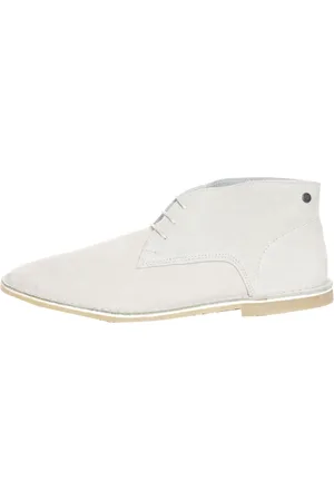 JACK & JONES Zapatos de trabajo 12117511 JFWDAMON SUEDE MARSHMALLOW para hombre