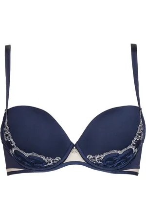 Lisca Relleno Sujetador push-up Intense marino para mujer