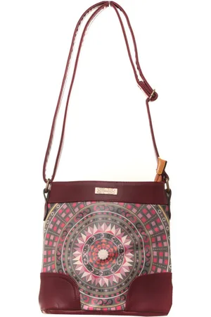 Smash! Bolso Sac à bandoulière Clara bordeaux para mujer