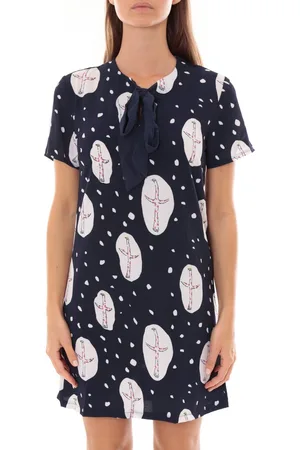 By la vitrine Vestidos Robe Tunique Bleu 4283-583 para mujer