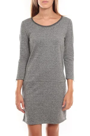 VERO MODA Vestidos Freya 3/4 Short Dress 97250 Argent para mujer