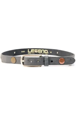 Petrol Industries Cinturón CEINTURE BADGE NOIR 30087 para mujer