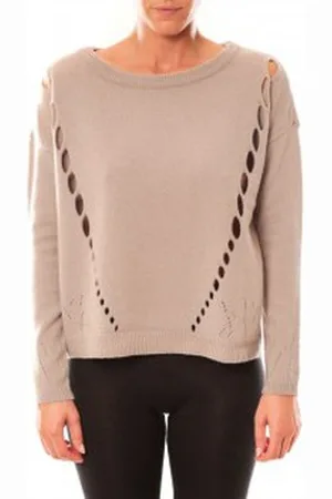 VERO MODA Jersey Parma New LS Oversize Blouse 10119636 Écru para mujer