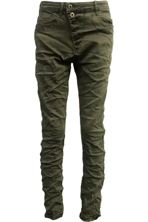 By la vitrine Jeans Jeans kaki B3021-VB para mujer