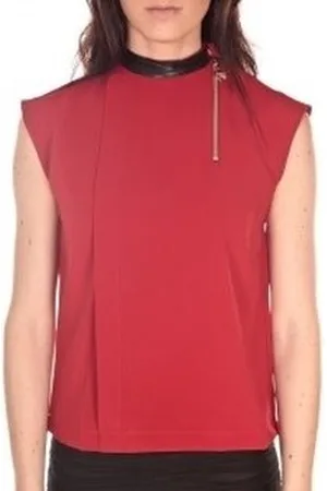By la vitrine Blusa Débardeur Rouge para mujer