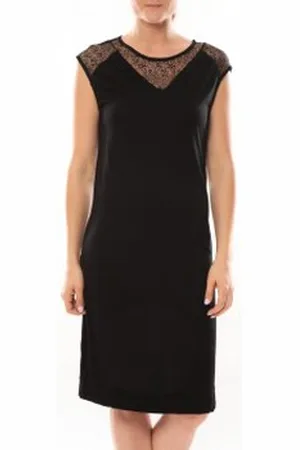 VERO MODA Vestidos Shake It SL Knee Dress 10105501 Noir para mujer