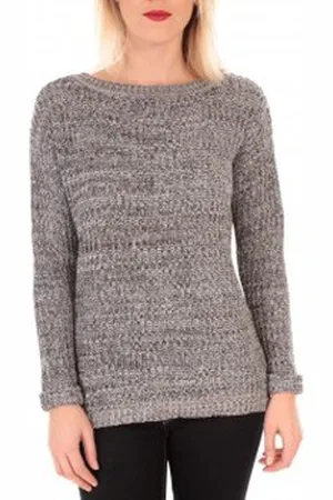 VERO MODA Jersey WOODPECKER LS BOATNECK KM Noir para mujer