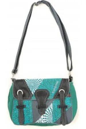 Bamboo Bolso Petit Sac Besace Dublin GN-154 Vert para mujer