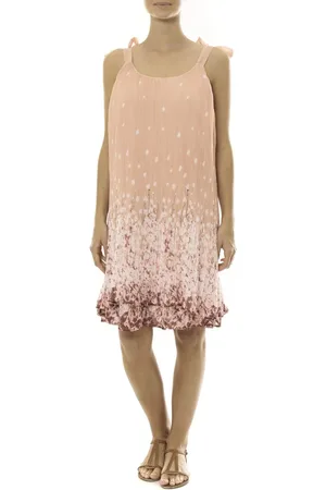 By la vitrine Vestidos Robe Rose Care of you Imprimée Fleurs F50113 para mujer