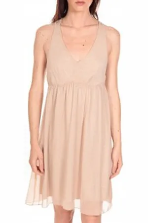 VERO MODA Vestidos Robe Luella Ecrue para mujer