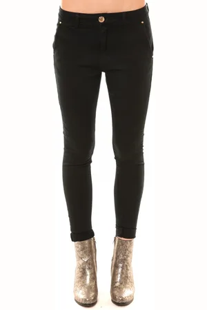 Comme Des Filles Pantalón chino Comme des Garçons Chino GY123 noir para mujer