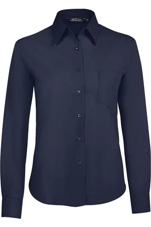 Sols Camisa EXECUTIVE WORK-CAMISA MUJER POPELÍN MANGA LARGA para mujer