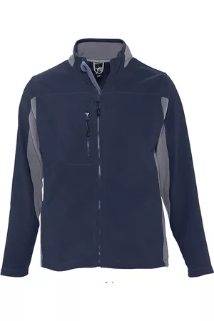 Sols Polar NORDIC POLAR MEN-CHAQUETA HOMBRE BICOLOR-CREMALLERA para hombre