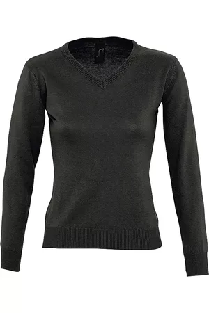 Sols Jersey GALAXY SWEATER WOMENN-JERSEY DE MUJER CON CUELLO DE PICO para mujer