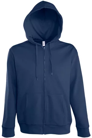 Sols Chaqueta deporte SEVEN KANGAROO MEN-chaqueta sudadera de hombre con capucha para hombre
