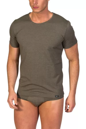 Zd - Zero Defects Camiseta interior Camiseta de manga corta y cuello redondo hilo de soja para hombre