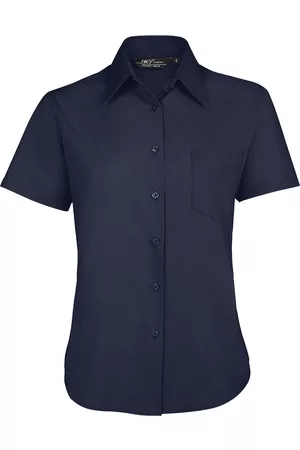 Sols Camisa ESCAPE WOMENN-CAMISA POPELÍN MUJER MANGA CORTA-Corte ceñido para mujer