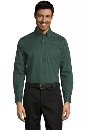 Sols Camisa manga larga BEL-AIR MEN-CAMISA ALGODÓN TWILL HOMBRE MANGA LARGA para hombre