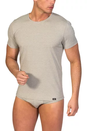 Zd - Zero Defects Camiseta interior Camiseta de manga corta y cuello redondo hilo de soja para hombre
