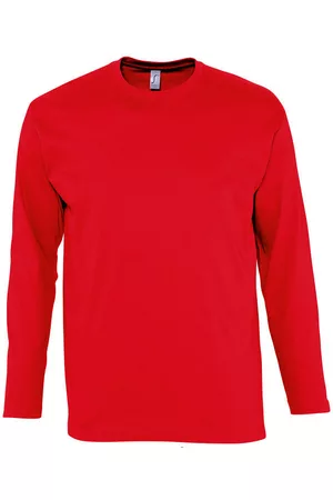 Sols Camiseta manga larga MONARCH COLORS MEN-CAMISETA HOMBRE CUELLO REDONDO MANGA LARGA para hombre