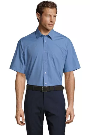 Sols Camisa manga corta BRISTOL WORK-CAMISA POPELÍN HOMBRE MANGA CORTA para hombre