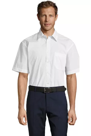 Sols Camisa manga corta BRISTOL WORK-CAMISA POPELÍN HOMBRE MANGA CORTA para hombre