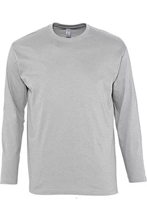 Sols Camiseta manga larga MONARCH COLORS MEN-CAMISETA HOMBRE CUELLO REDONDO MANGA LARGA para hombre
