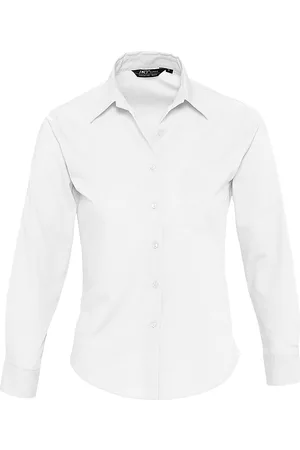 Sols Camisa EXECUTIVE WORK-CAMISA MUJER POPELÍN MANGA LARGA para mujer