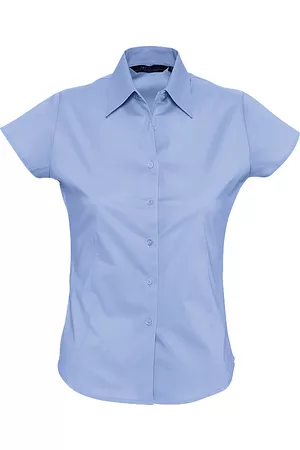 Sols Camisa EXCESS CASUAL-CAMISA STRECH MUJER MANGA CORTA para mujer