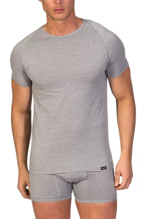 Zd - Zero Defects Camiseta interior Camiseta de manga corta y cuello redondo algodón Egipcio para hombre