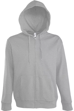 Sols Chaqueta deporte SEVEN KANGAROO MEN-chaqueta sudadera de hombre con capucha para hombre