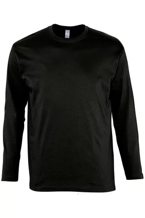 Sols Camiseta manga larga MONARCH COLORS MEN-CAMISETA HOMBRE CUELLO REDONDO MANGA LARGA para hombre