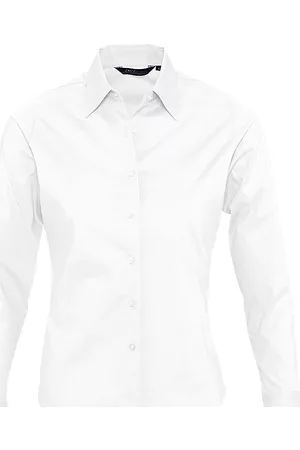Sols Camisa EDEN ELEGANCE-CAMISA MUJER MANGA LARGA de algodon para mujer