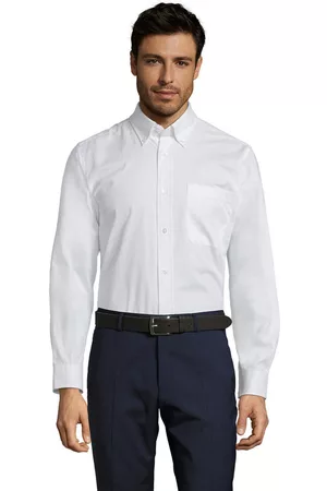 Sols Camisa manga larga BEL-AIR MEN-CAMISA ALGODÓN TWILL HOMBRE MANGA LARGA para hombre