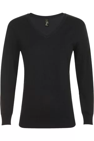 Sols Jersey GLORY SWEATER WOMENN-JERSEY DE MUJER CON CUELLO PICO para mujer