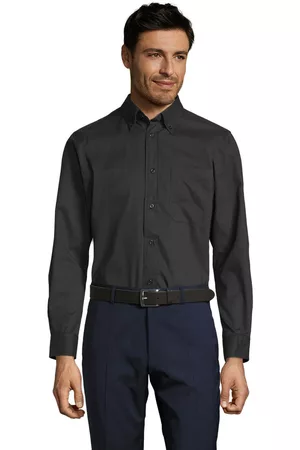 Sols Camisa manga larga BEL-AIR MEN-CAMISA ALGODÓN TWILL HOMBRE MANGA LARGA para hombre