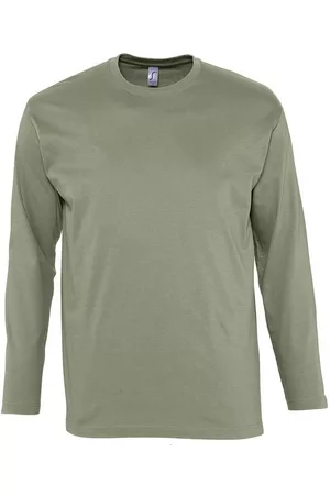 Sols Camiseta manga larga MONARCH COLORS MEN-CAMISETA HOMBRE CUELLO REDONDO MANGA LARGA para hombre