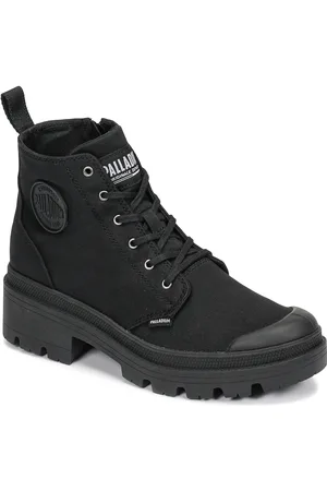 Palladium Zapatillas altas PALLABASE TWILL para mujer